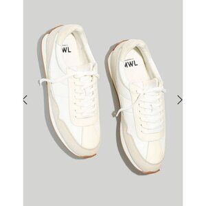 Madewell $98 League Sneakers in Washed Nubuck Size 6 NH196